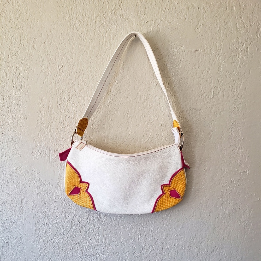 CLAUDIA FIRENZE WHITE BAG...SMALL